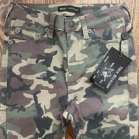 NWT True Religion (26) Camo Pants - Picture 3 of 8
